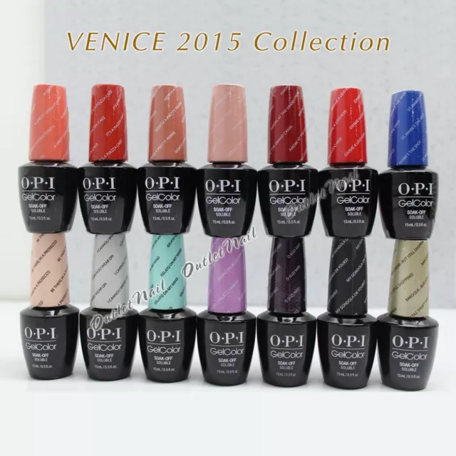 OPI Soak-Off GelColor VENICE 2015 Collection Fall Winter Gel Polish @ PICK ANY