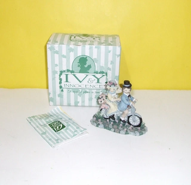 Ivy & Innocence Violet & Ed Peters 05002 Figurine In Box 1997