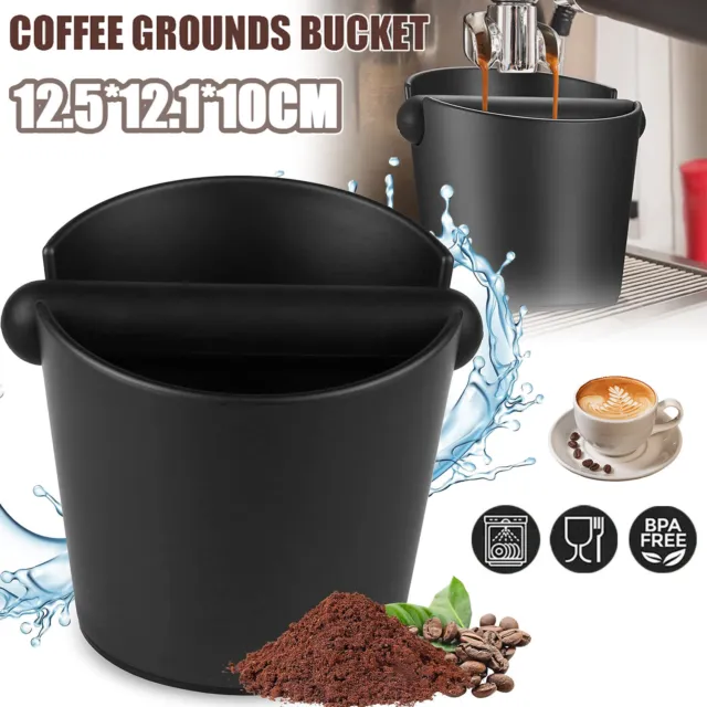 Coffee Residue Knock Bin with Tamp Tube Bar Espresso Coffee Grounds Stock Bucket