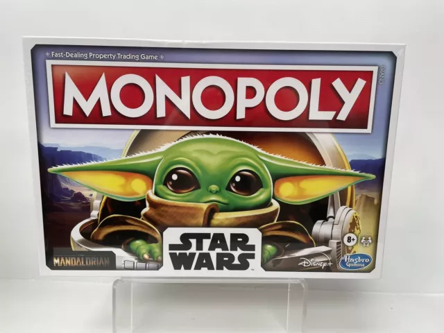 Star Wars Hasbro Monopoly The Child (Baby Yoda) / Gioco Da Tavolo Mandalorian - Nuovo