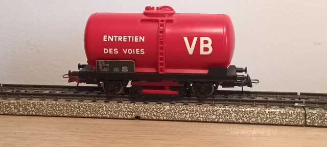 MAKETTE ref 4553 HO - Wagon citerne 'TP' de la SNCF, époque IV, noir