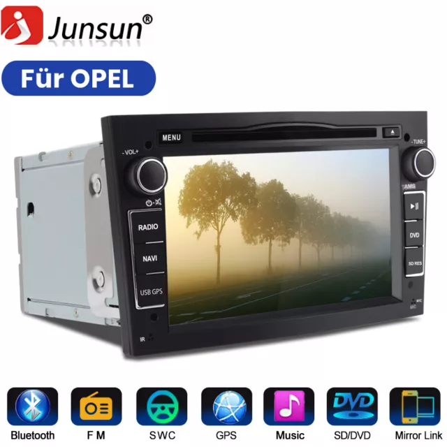 7" 2 din Autoradio DVD Für Opel Zafira B Corsa D Astra H Vivaro Vectra C Signum