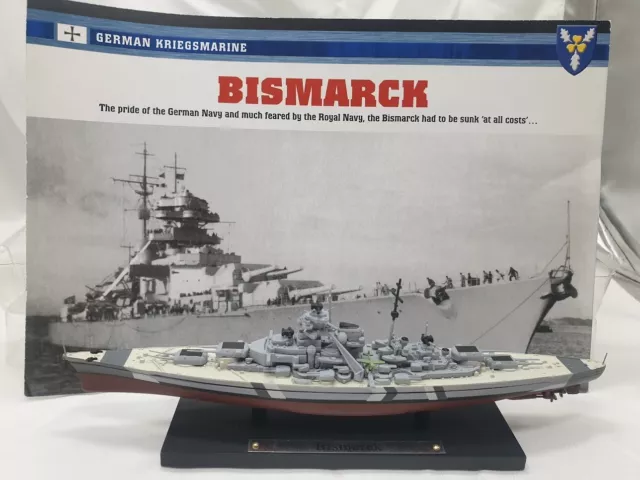 Legendary warships of world war 2 BISMARK HY 021800116416