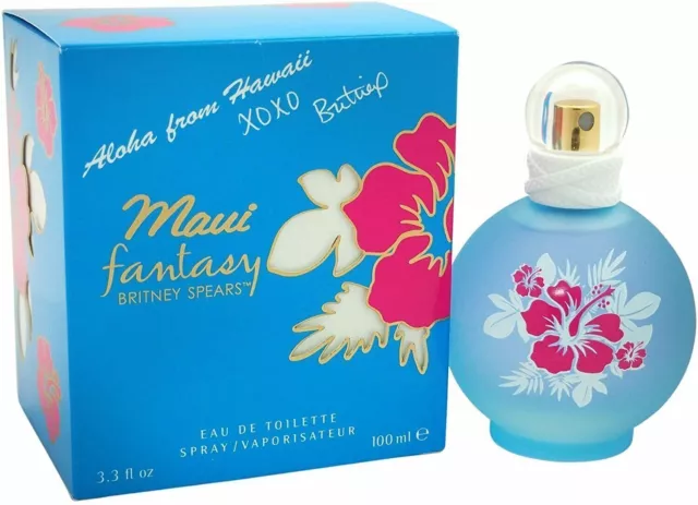 New Britney Spears MAUI FANTASY Eau de Toilette Spray 100ml / 3.3 fl.oz EDT