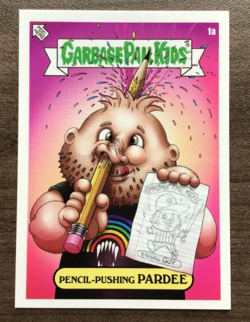 2022 Topps MLB x Garbage Pail Kids Series Two Pencil Pushing Pardee #1a