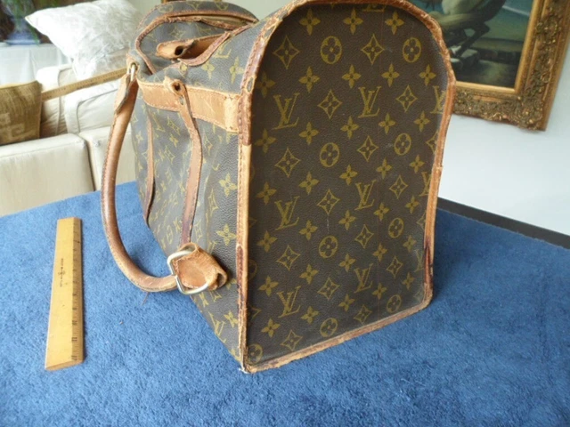Vintage 1960's LOUIS VUITTON 16 inch Overnight Travel Case - For Restoration