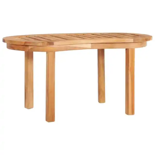 Mesa de centro 90x50x45 cm madera maciza de teca