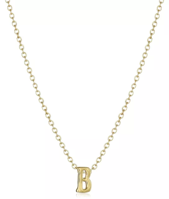 gorjana 302881 Alphabet B Necklace, 18"