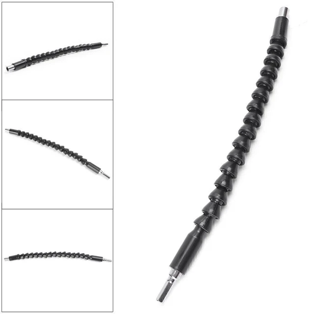 Flexible Shaft Extension Screwdriver Drill Bit Holder Link Fit Electronic Drill