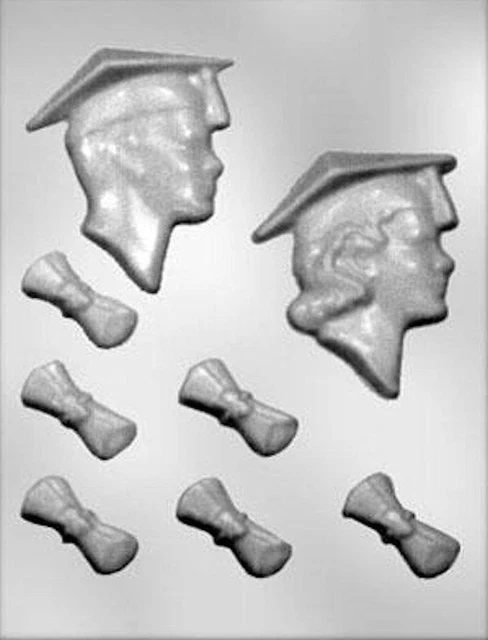 Graduation Assortment Candy Mold from CK #13560 - NEW