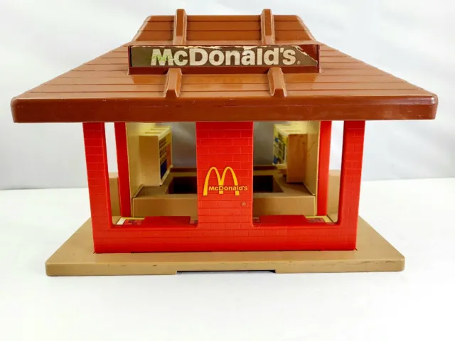 Vintage 1970s McDonald's Restaurant Play House Toy Playskool #430