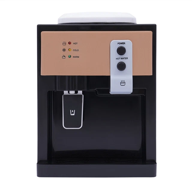 Distributore d'acqua ufficio refrigeratore d'acqua 550 W bevitore elettrico caldo e freddo