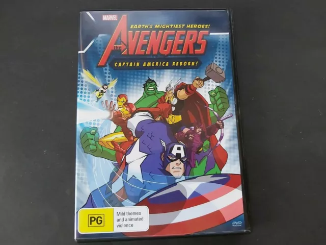Marvel - The Avengers - Captain America Reborn (DVD, 2011)