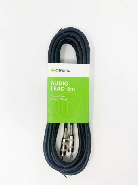 Citronic Audio Lead 3,5 mm TRS-BUCHSE AUF 3,5 MM TRS-BUCHSE KLASSISCH 109,009UK