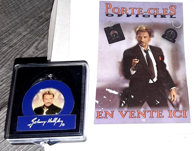 Porte-clés Johnny Hallyday Paloma Idoles Des Jeunes – Format 3,5 X 5 Cm