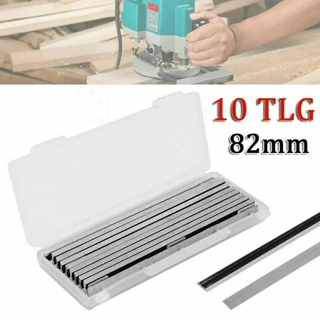 2 Hobelmesser 82mm Hartmetall – Für Bosch, Makita, Metabo & Mehr, Beidseitig Schneidend