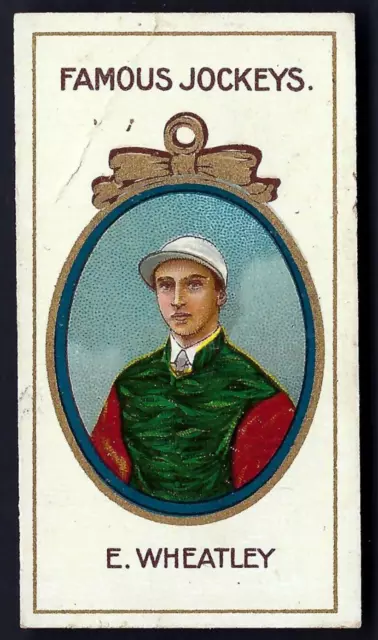 Taddy - Famous Jockeys (With Frame) - E Wheatley