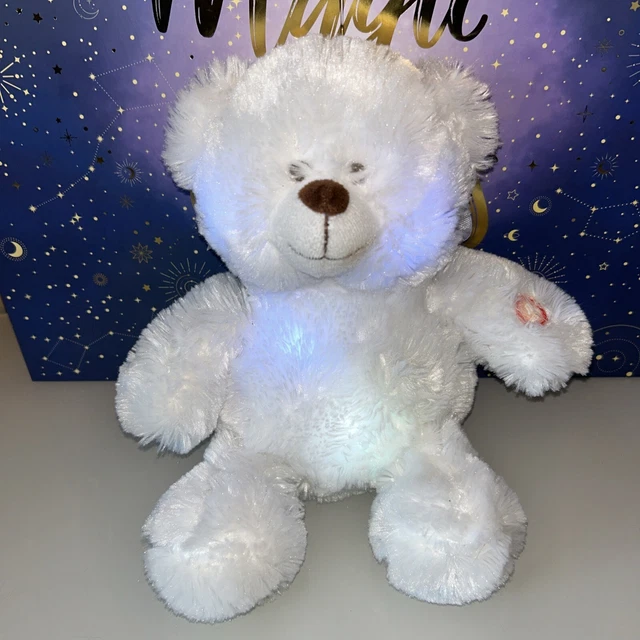 Peluche ours blanc lumineux musical SPLASH TOYS