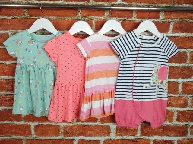 Baby Girl Bundle Age 9-12 Months Next Bluezoo Summer Dress Playsuit Infant 80Cm