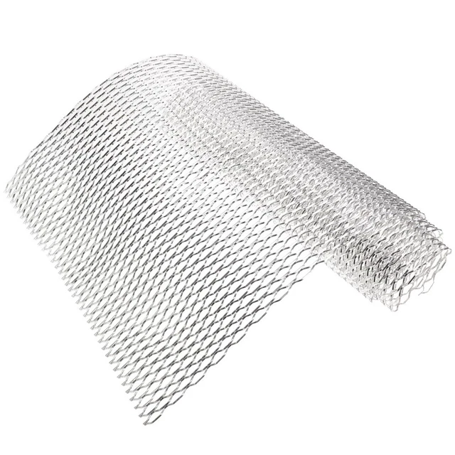 Griglia Rete Sportiva Tuning Nera 100x33cm - Paraurti, Calandra, Prese Aria Auto/Moto