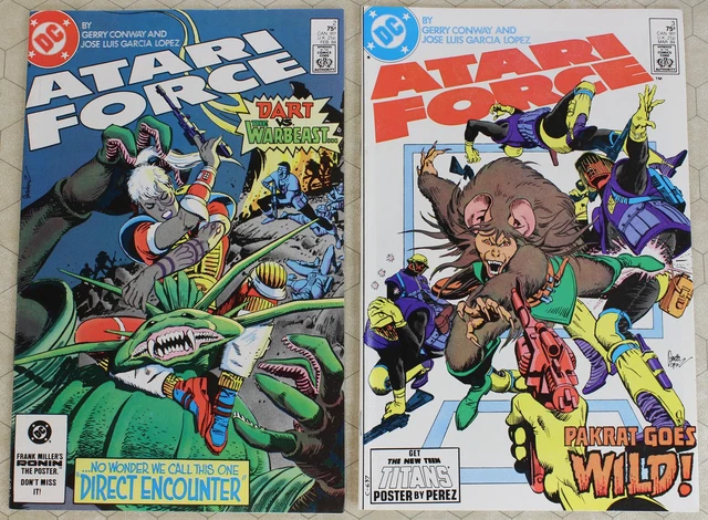 ATARI FORCE #2 - 7, 9 - 20 vol.2 (1983) Set NM (DC Comics) !! 2