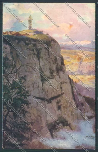 Trento Passo della Mendola postcard ZB0978