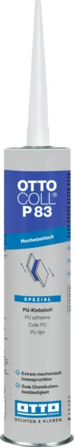 Ottocoll P83 310ML Hochelastischer Pegamento De La PU para Carrocería &