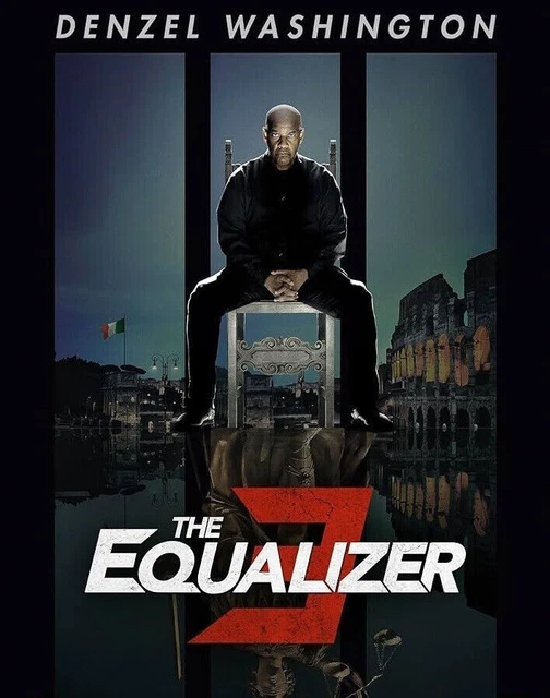 THE EQUALIZER 3 (2023) Denzel Washington Movie New DVD Film 14.44