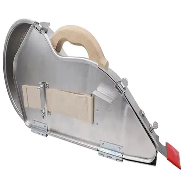 8-3/4 in. Quick Load Aluminum Drywall Taper Banjo with Wooden Handle