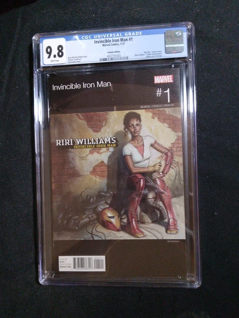 Invincible Iron Man #1 2017 CGC 9.8 Hip Hop Variant