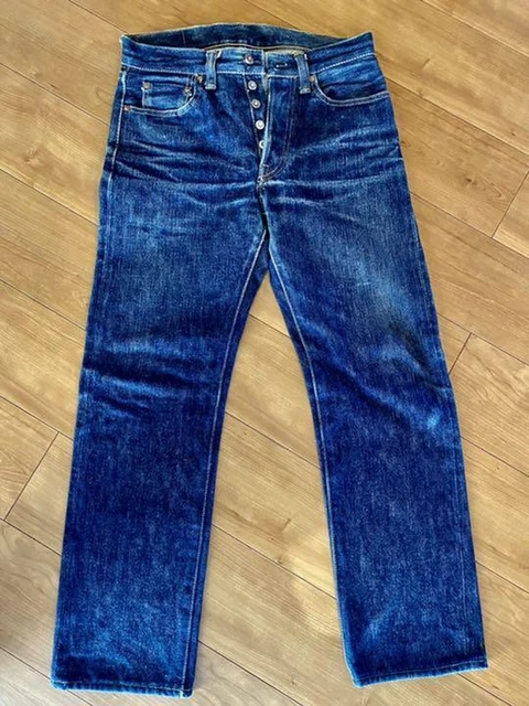 Samurai jeans Kiwami M size W29L36 straight regular jeans unisex