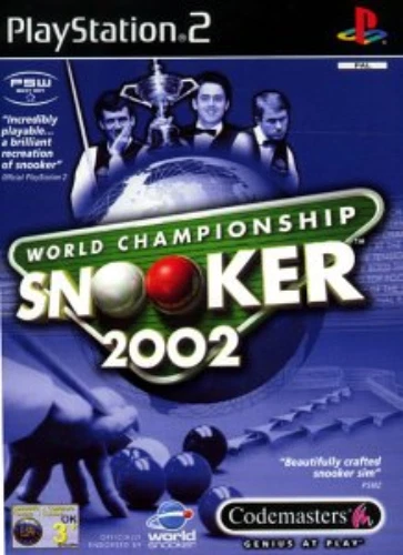World Championship Snooker 2002 (Sony PlayStation 2 2001) Video Game
