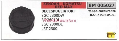 MEXWLOP TAPPO CARBURANTE G4500, for Zenoah, for KOMATSU, G3800 G410