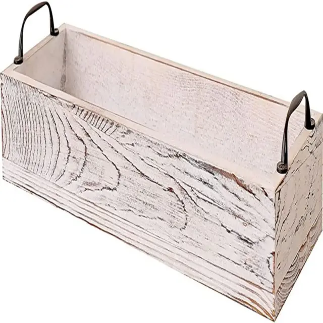 Rustic Wooden Serving Trays Rectangular Wood Tray with...