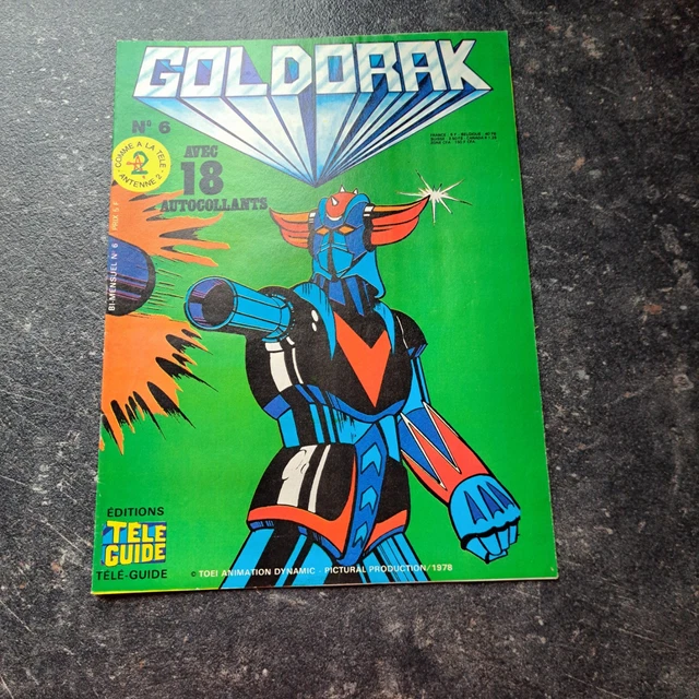 Goldorak - Editions Télé-Guide - Poster Goldorak & Actarus