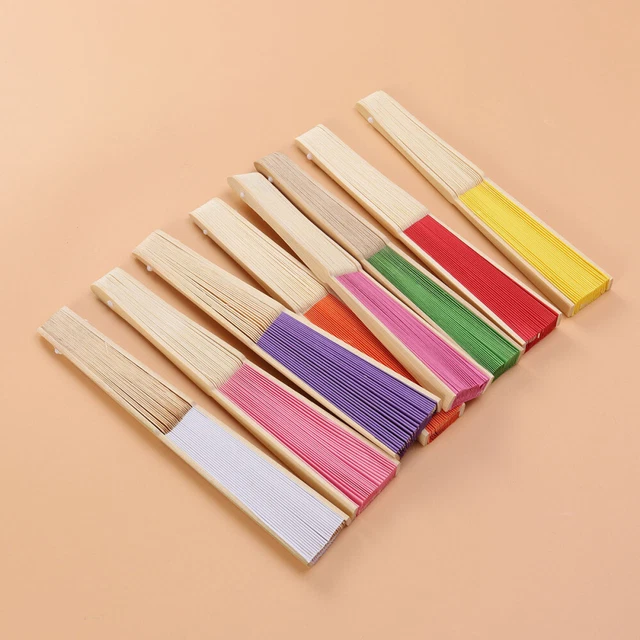 4 Custodie Per Ventagli Pieghevoli - Borsette In Seta Per Ventagli Portatili - Foto 4