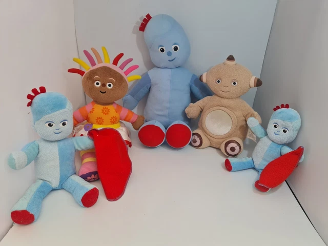 IN THE NIGHT Garden Iggle Piggle Upsy Daisy Maca Paca Teddys Plush 20 