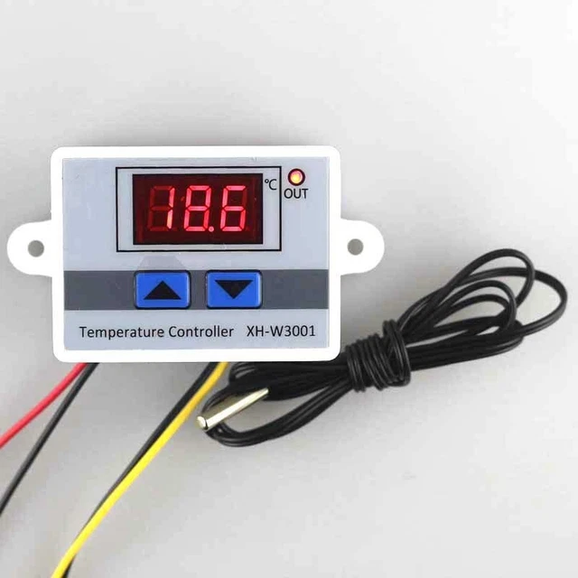 LED Digital Aquarium Temperature Controller Mini Thermostat Switch Replacement