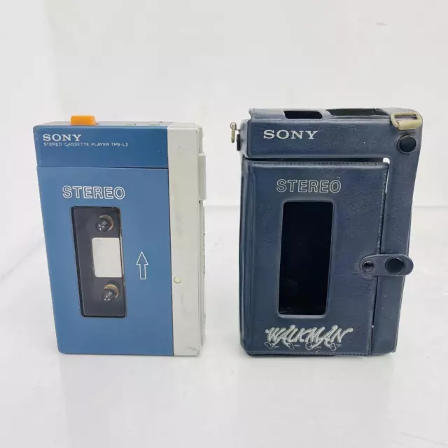 2SAM5 Sony Cassette Player Tps-L2 On Current OK AS IS