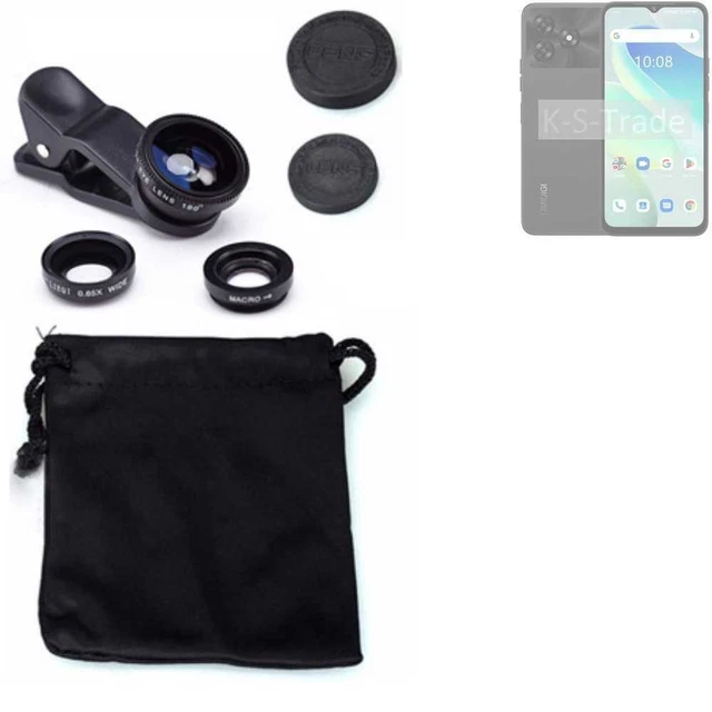 Pour UMIDIGI G5 Objectifs Smartphone Lentilles fisheye macro grand angle