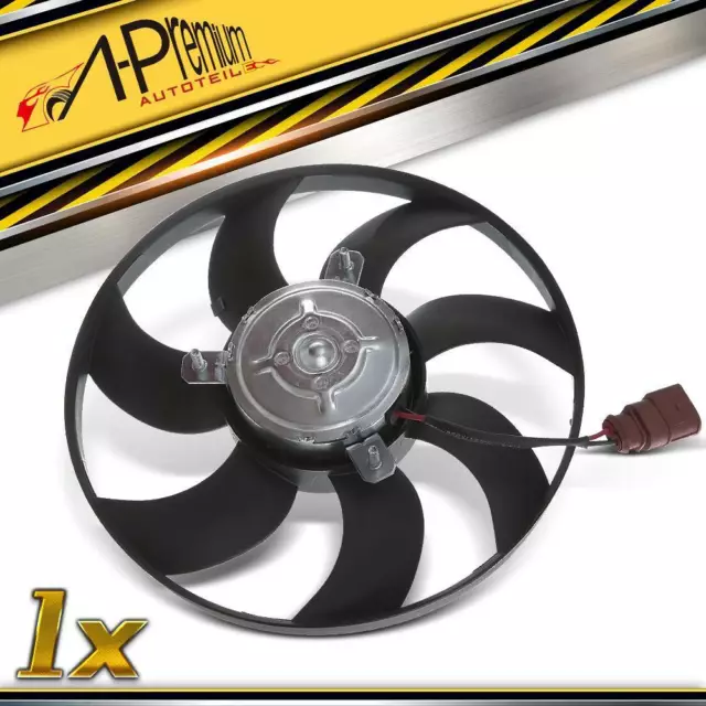 Ventilateur de Radiateur Fan Refroidissement Moteur 150W pour Audi A3 VW Golf V