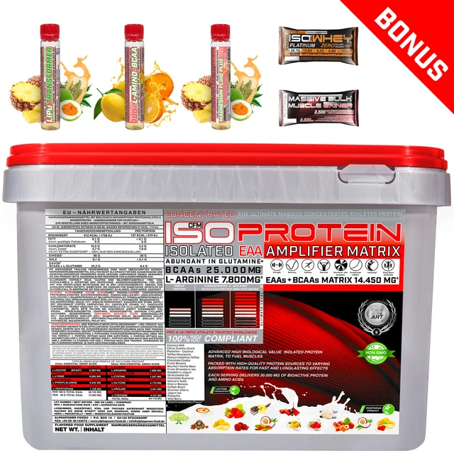 Whey Eiweiß Protein 5 kg Isolat Pulver