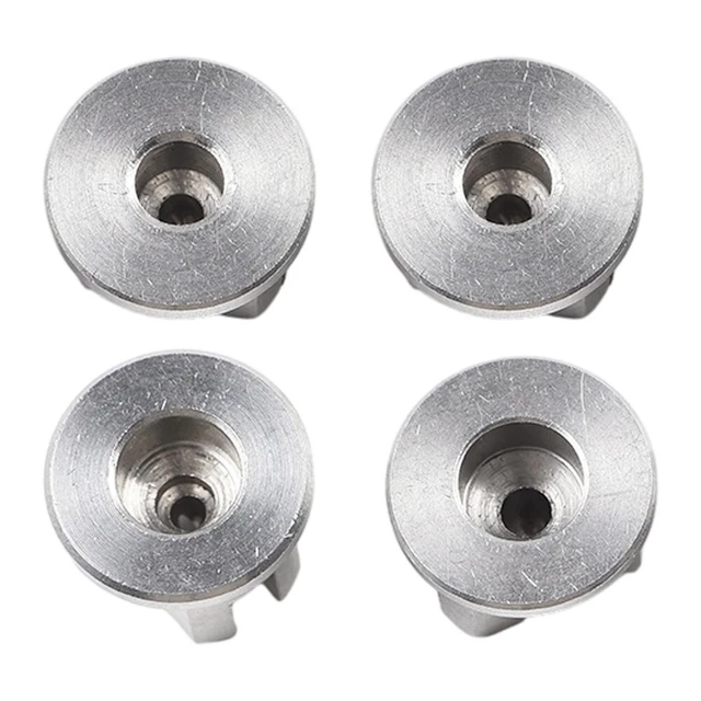 sourcing map Plat Palette Embout Pulvérisation 95° Acier INOX Buse, 2Pcs (1.4mm Orifice Dia