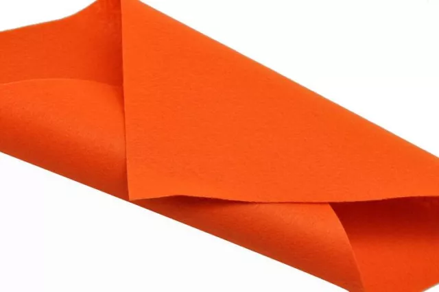 Feutrine 1 mm Polyester 24 x 30 cm Orange