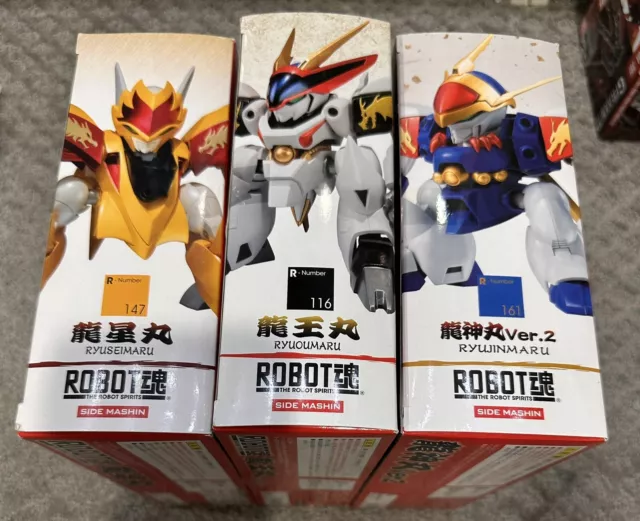 Bandai The Robot Spirit - RYUJINMARU SET OF 3 3