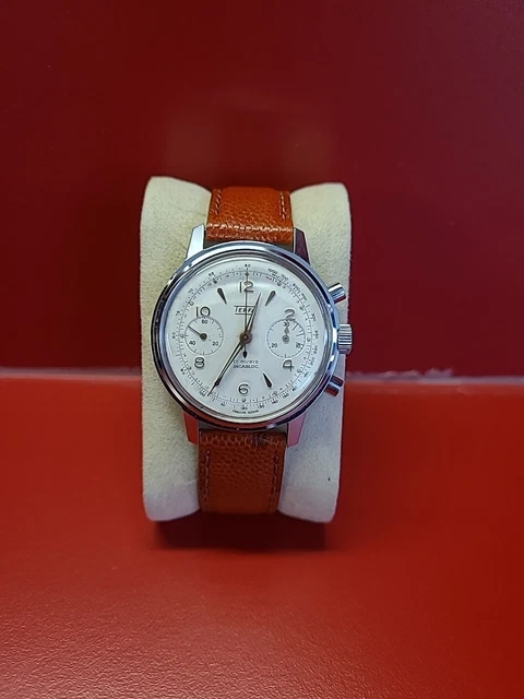 Montre Chronographe Homme Flag Extra - Fabriquée En Suisse, Fonctionne Bien