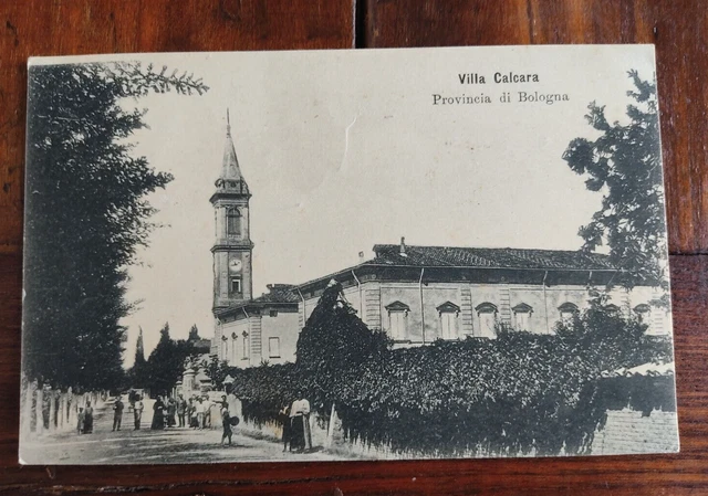 cartolina - CALCARA , VALSAMOGGIA - BO. villa