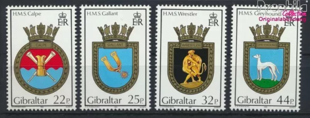 Briefmarken Gibraltar 1990 Mi 602-605  postfrisch Flaggen und Wappen (9916095