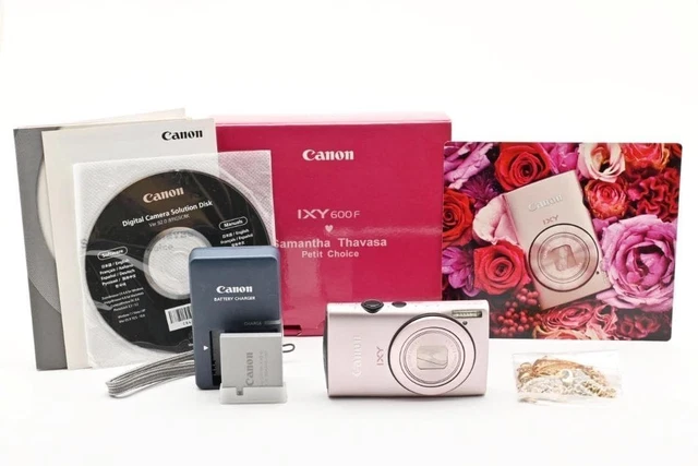 CANON IXY 600F Samantha Thavasa Pink Compact Digital Camera