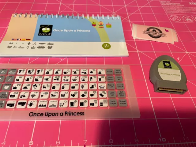 #6 Cartucho de cricut usado Once Upon a Princess envío gratuito